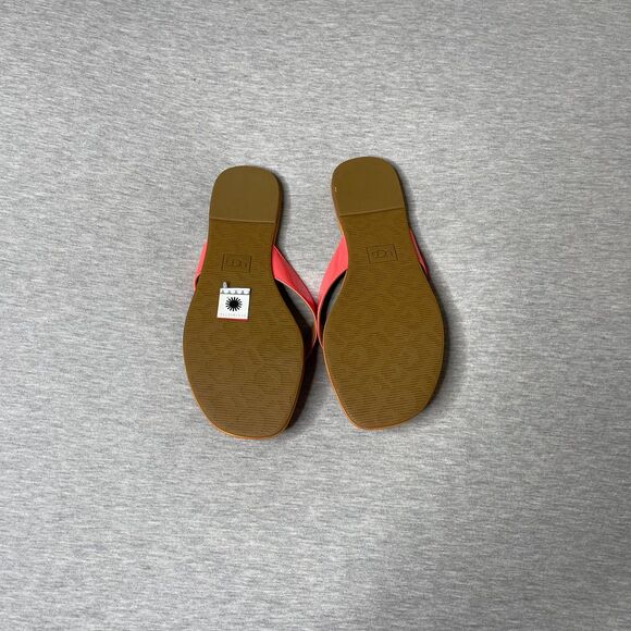 UGG Women’s Tuolumne Peach Pink Leather Casual Flip Flop Sandals - Picture 8 of 8